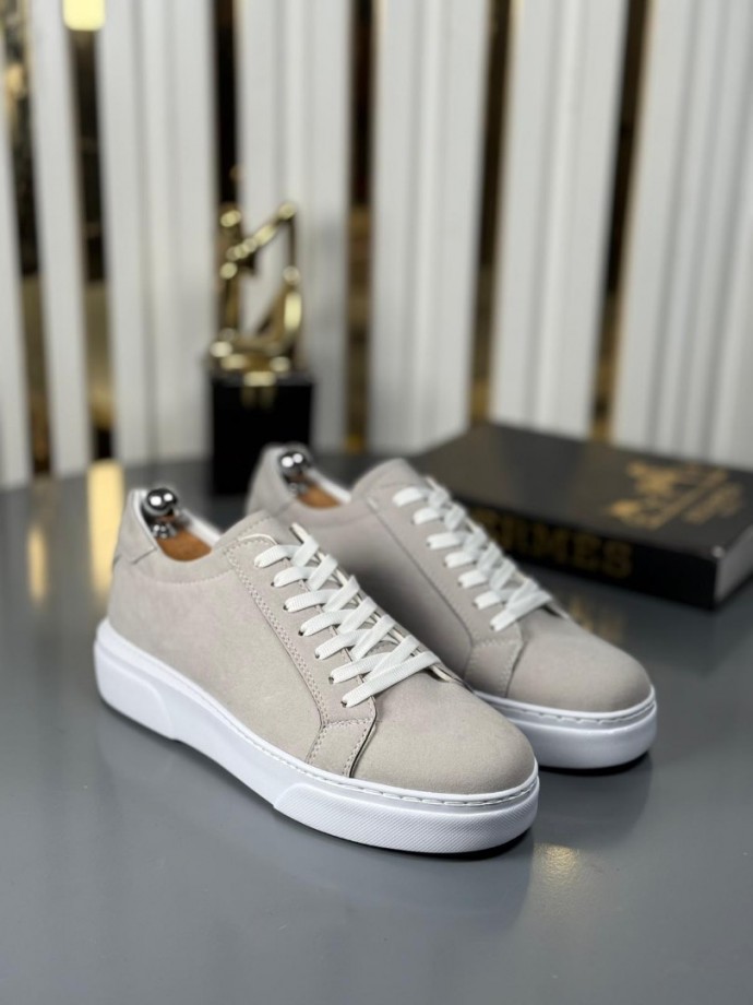  YENİ SEZON CASUAL ZRA MODEL - GRİ SÜET