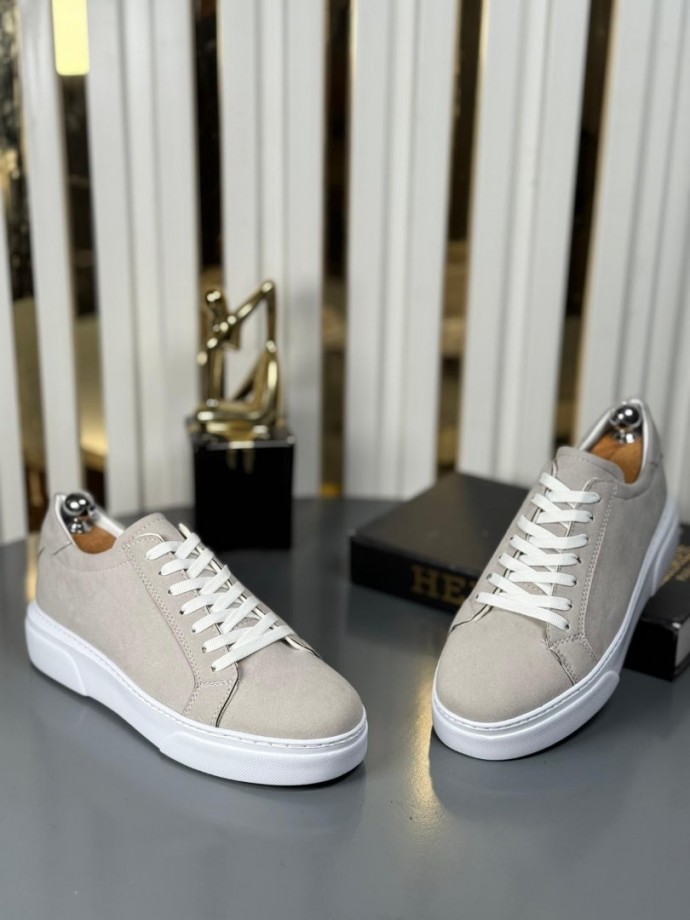  YENİ SEZON CASUAL ZRA MODEL - GRİ SÜET