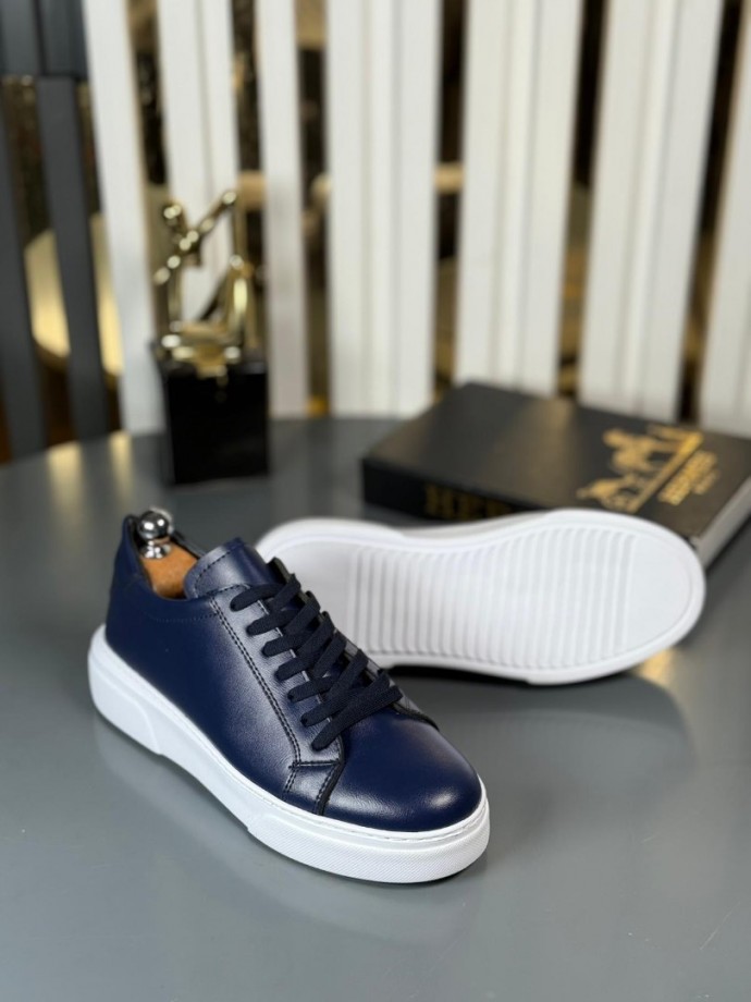 YENİ SEZON SPOR ZRA MODEL - LACİVERT DERİ