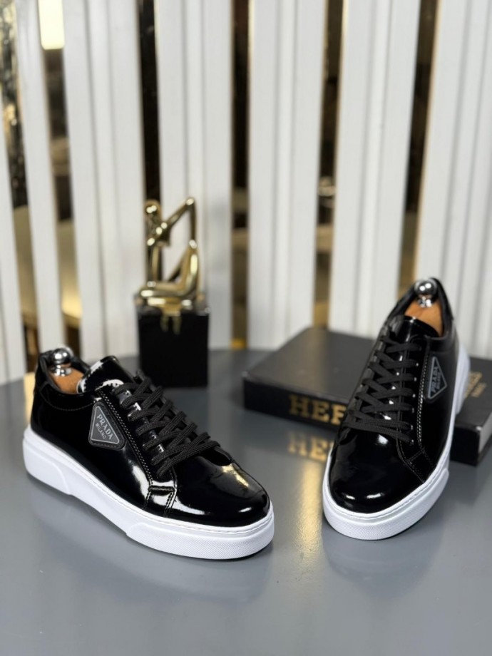 YENİ SEZON CASUAL PRD MODEL - SİYAH RUGAN DERİ