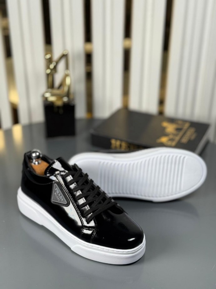 YENİ SEZON CASUAL PRD MODEL - SİYAH RUGAN DERİ