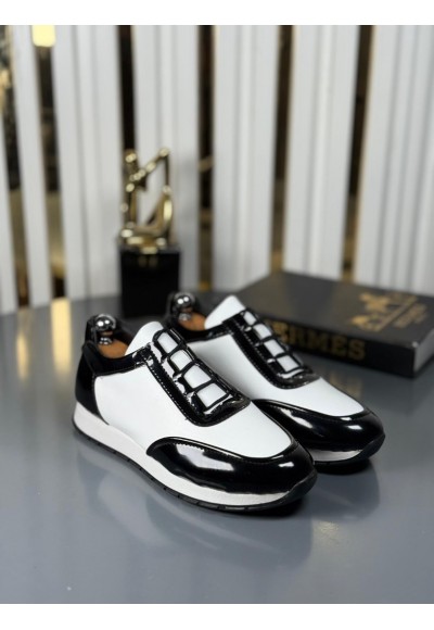 YENİ SEZON SPOR ZRA MODEL - SİYAH BEYAZ RUGAN VE MAT