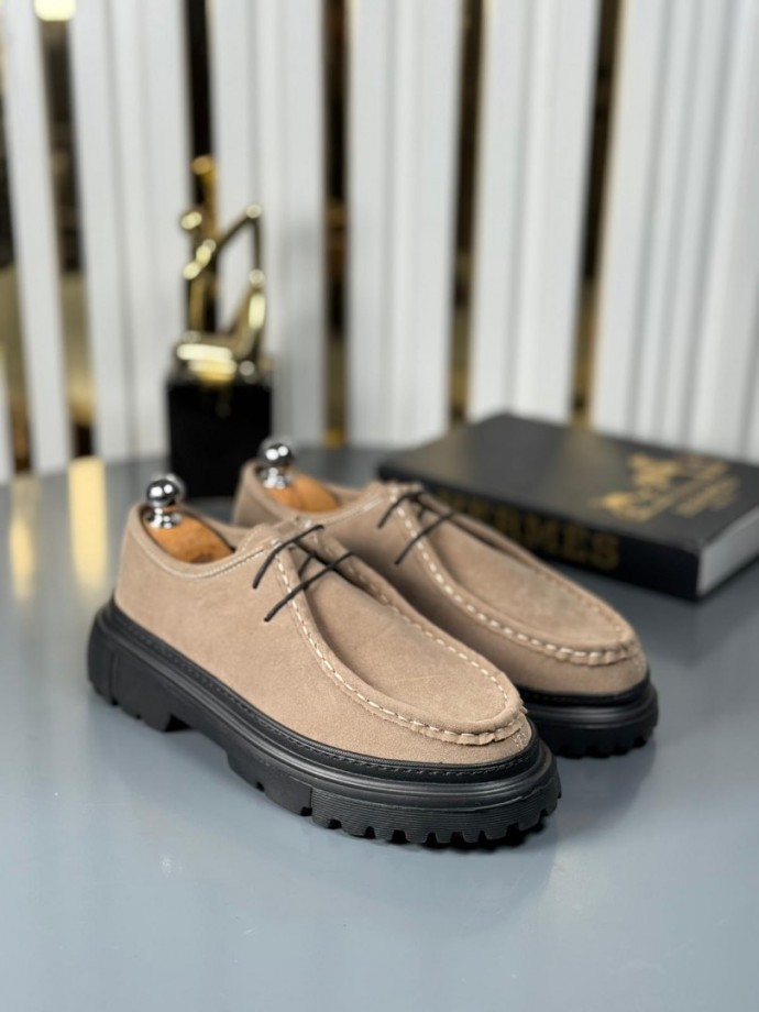  YENİ SEZON CASUAL ZRA MODEL - KUM BEJİ SÜET