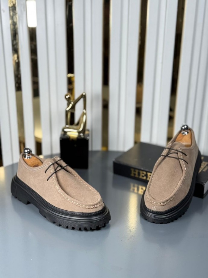  YENİ SEZON CASUAL ZRA MODEL - KUM BEJİ SÜET