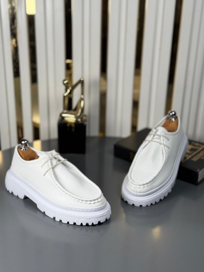  YENİ SEZON CASUAL ZRA MODEL - BEYAZ DERİ