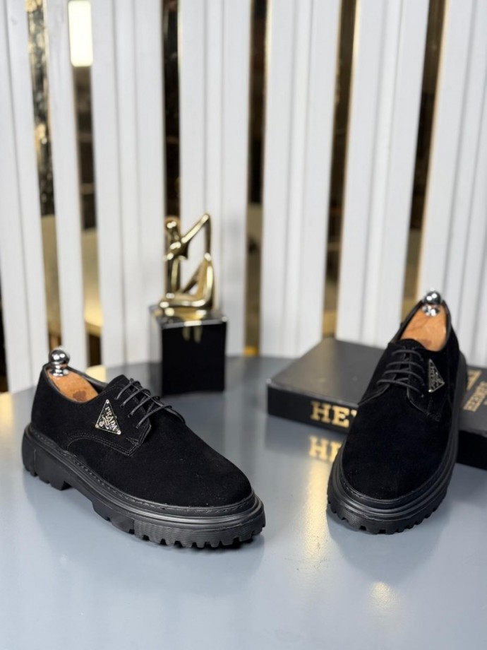  YENİ SEZON CASUAL PRD MODEL - SİYAH SÜET