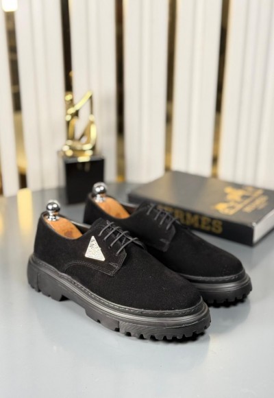  YENİ SEZON CASUAL PRD MODEL - SİYAH SÜET