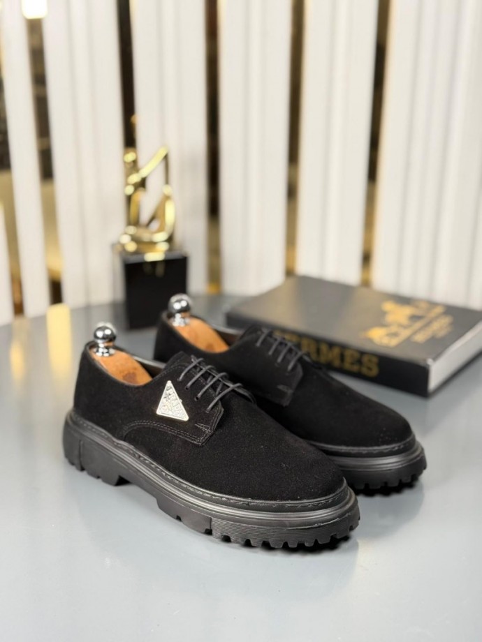  YENİ SEZON CASUAL PRD MODEL - SİYAH SÜET