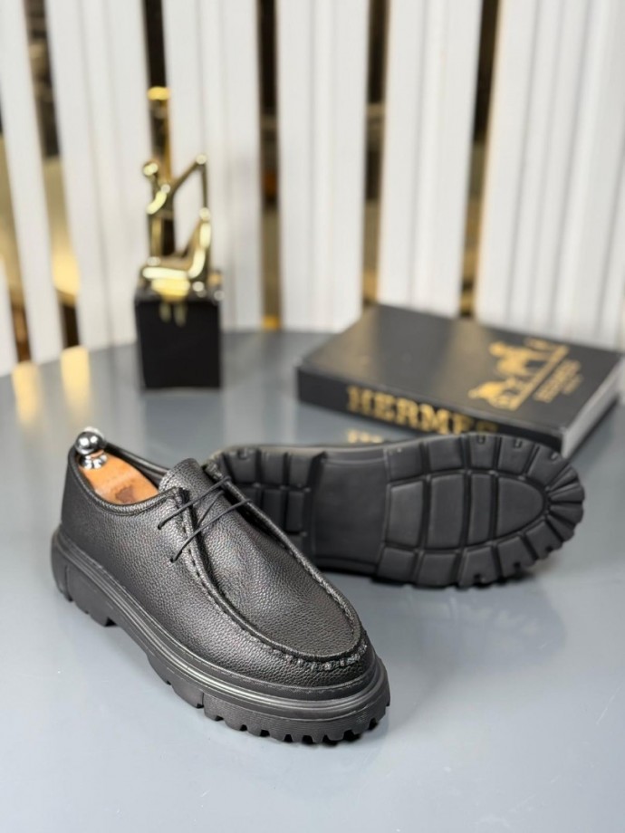  YENİ SEZON CASUAL ZRA MODEL - SİYAH PÜTÜR DERİ