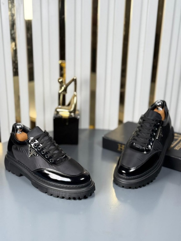  YENİ SEZON CASUAL PRD MODEL - SİYAH RUGAN - SATEN