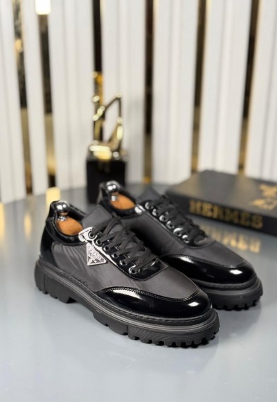  YENİ SEZON CASUAL PRD MODEL - SİYAH RUGAN - SATEN