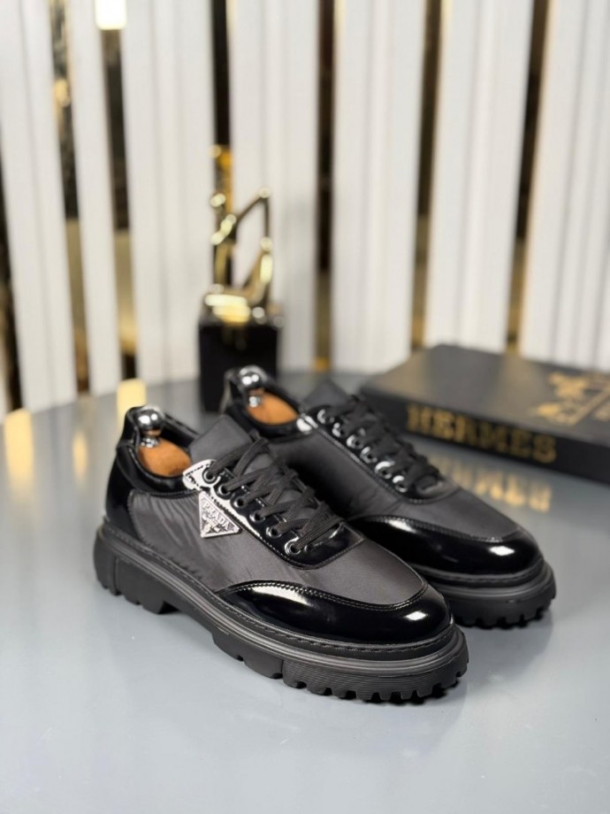  YENİ SEZON CASUAL PRD MODEL - SİYAH RUGAN - SATEN