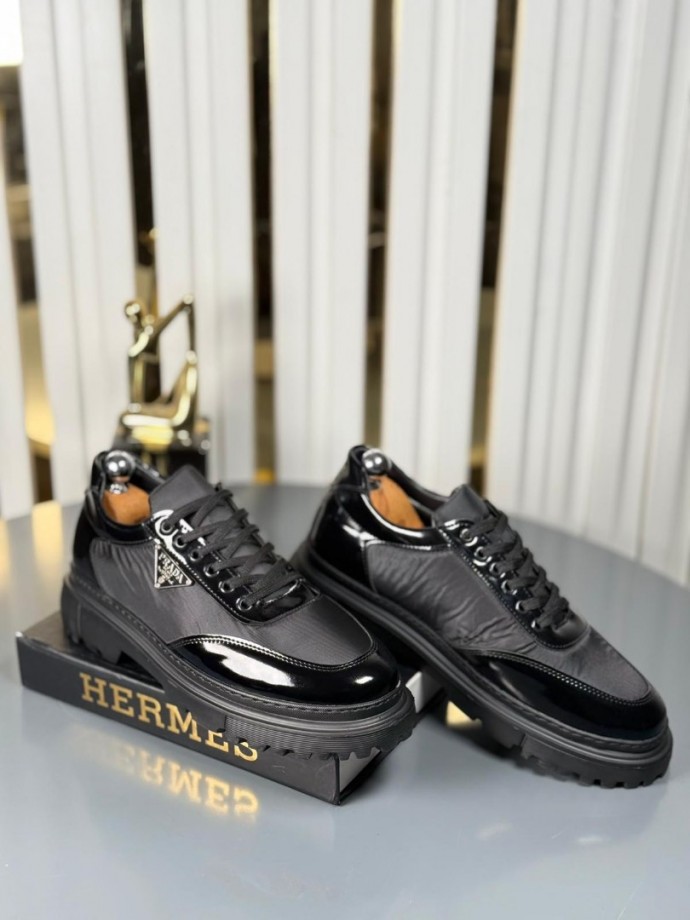  YENİ SEZON CASUAL PRD MODEL - SİYAH RUGAN - SATEN