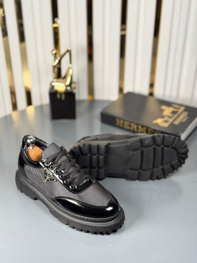  YENİ SEZON CASUAL PRD MODEL - SİYAH RUGAN - SATEN