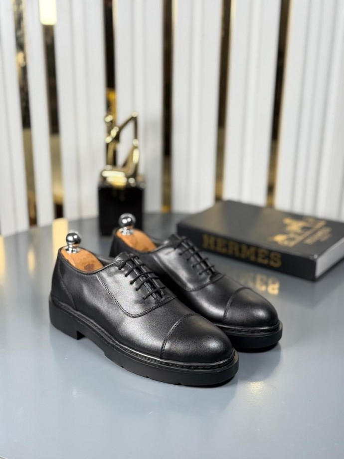 YENİ SEZON CASUAL SRAR MODEL - SİYAH MAT DERİ