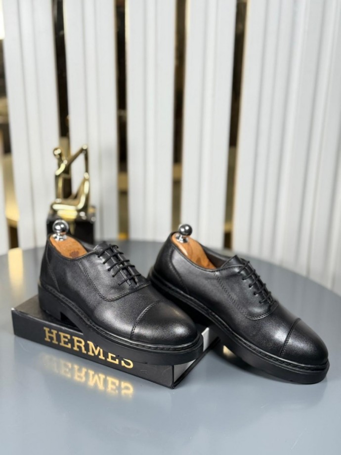 YENİ SEZON CASUAL SRAR MODEL - SİYAH MAT DERİ