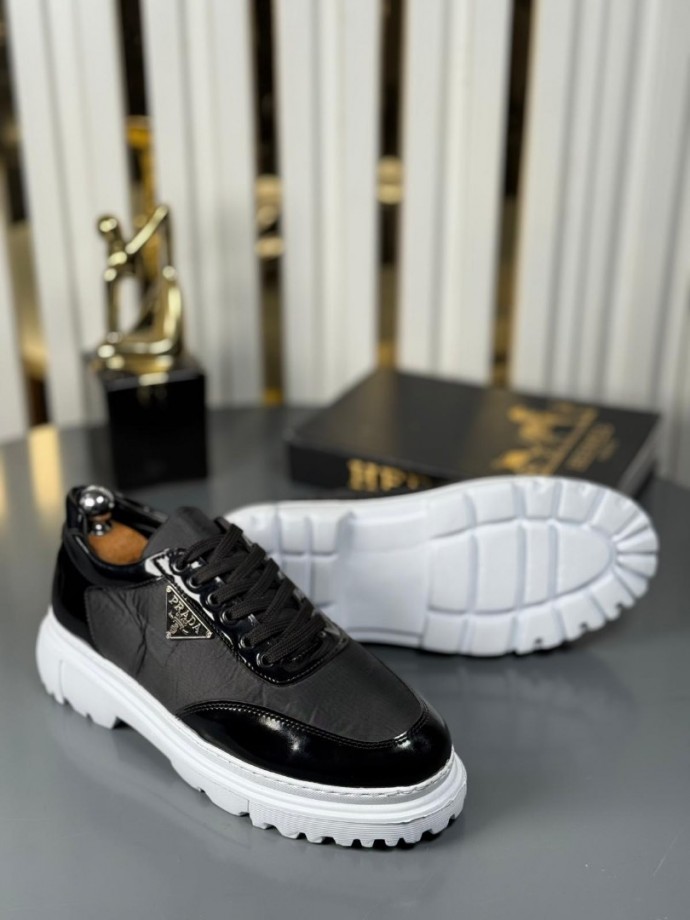  YENİ SEZON CASUAL PRD MODEL - SİYAH DERİ RUGAN VE SATEN