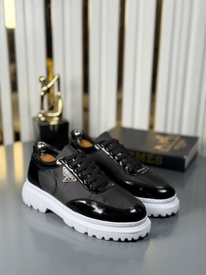  YENİ SEZON CASUAL PRD MODEL - SİYAH DERİ RUGAN VE SATEN