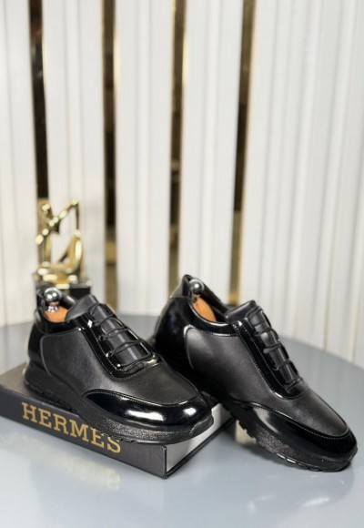  YENİ SEZON SPOR ZRA MODEL - SİYAH RUGAN VE MAT DERİ