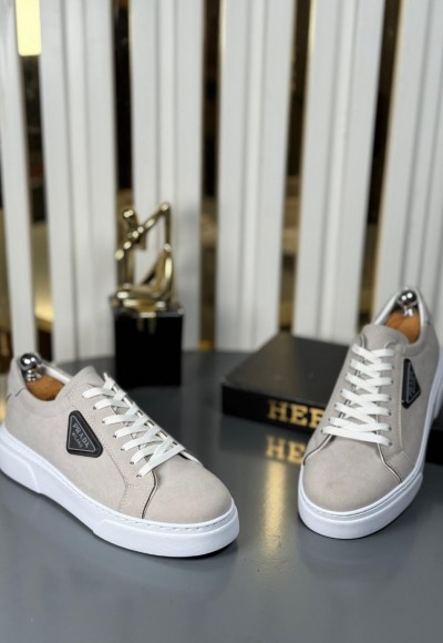 YENİ SEZON CASUAL PRD MODEL - GRİ SÜET