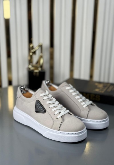 YENİ SEZON CASUAL PRD MODEL - GRİ SÜET