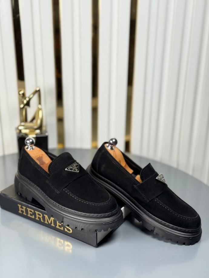 YENİ SEZON CASUAL PRD MODEL - SİYAH SÜET