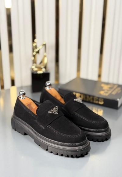 YENİ SEZON CASUAL PRD MODEL - SİYAH SÜET