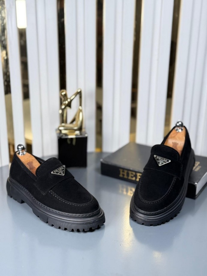 YENİ SEZON CASUAL PRD MODEL - SİYAH SÜET