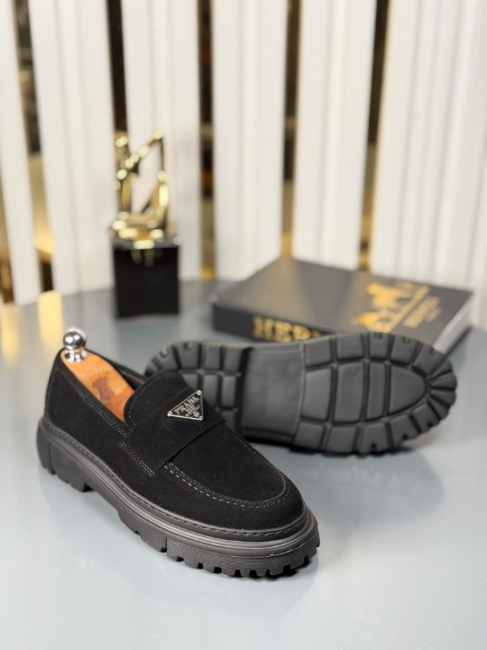 YENİ SEZON CASUAL PRD MODEL - SİYAH SÜET