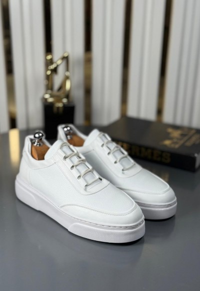  YENİ SEZON CASUAL ZRA MODEL - BEYAZ DERİ