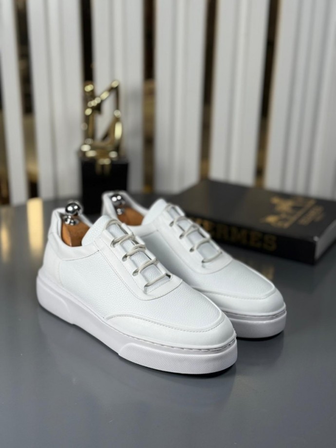  YENİ SEZON CASUAL ZRA MODEL - BEYAZ DERİ