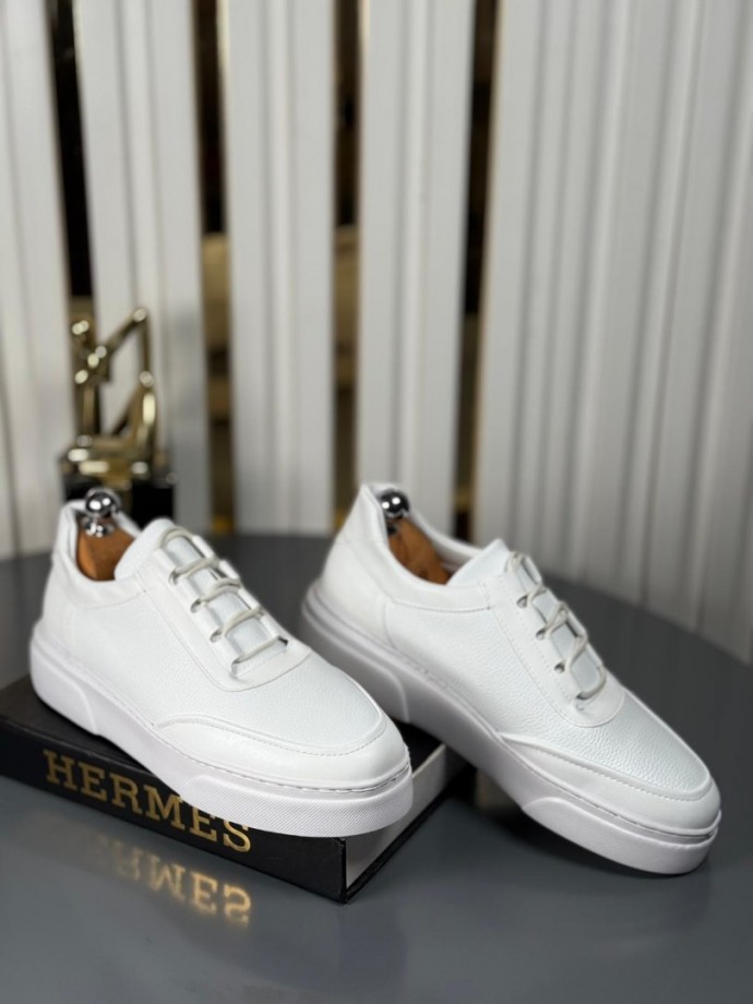  YENİ SEZON CASUAL ZRA MODEL - BEYAZ DERİ