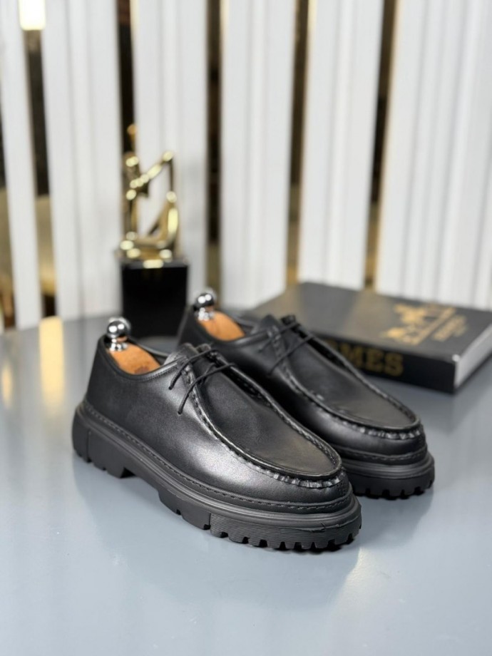  YENİ SEZON CASUAL ZRA MODEL - SİYAH MAT DERİ