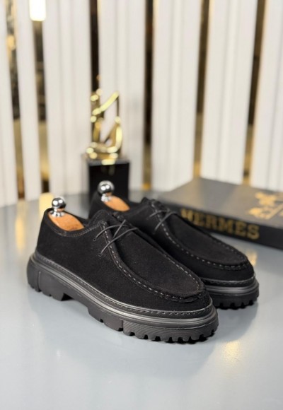  YENİ SEZON CASUAL ZRA MODEL - SİYAH SÜET