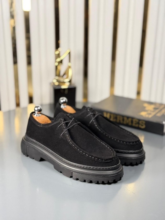  YENİ SEZON CASUAL ZRA MODEL - SİYAH SÜET