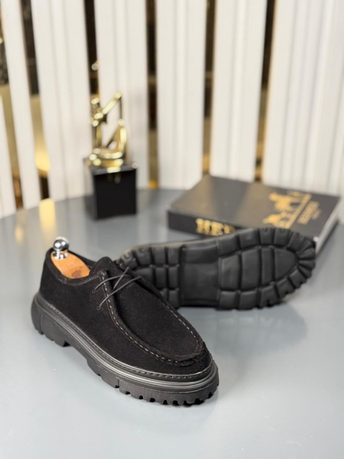  YENİ SEZON CASUAL ZRA MODEL - SİYAH SÜET