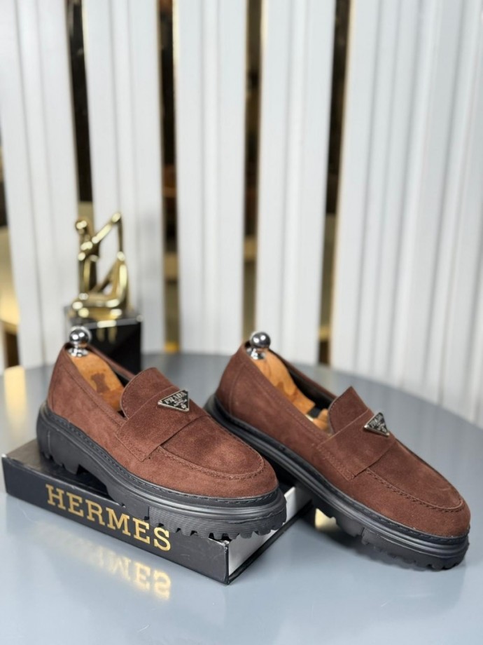  YENİ SEZON CASUAL PRD MODEL - KAHVERENGİ SÜET