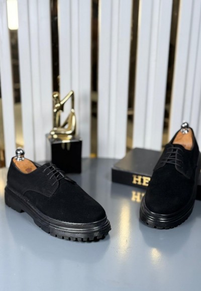  YENİ SEZON CASUAL MODEL - SİYAH SÜET