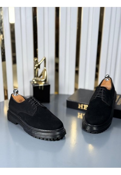  YENİ SEZON CASUAL MODEL - SİYAH SÜET