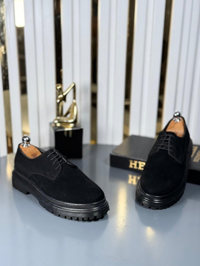  YENİ SEZON CASUAL MODEL - SİYAH SÜET