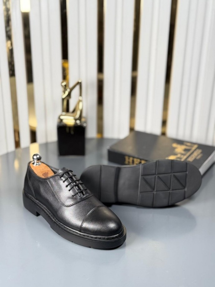 YENİ SEZON CASUAL SRAR MODEL - SİYAH MAT DERİ