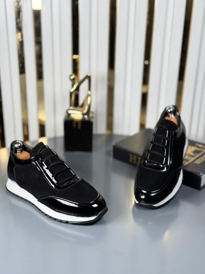  YENİ SEZON SPOR ZRA MODEL - SİYAH RUGAN VE SÜET