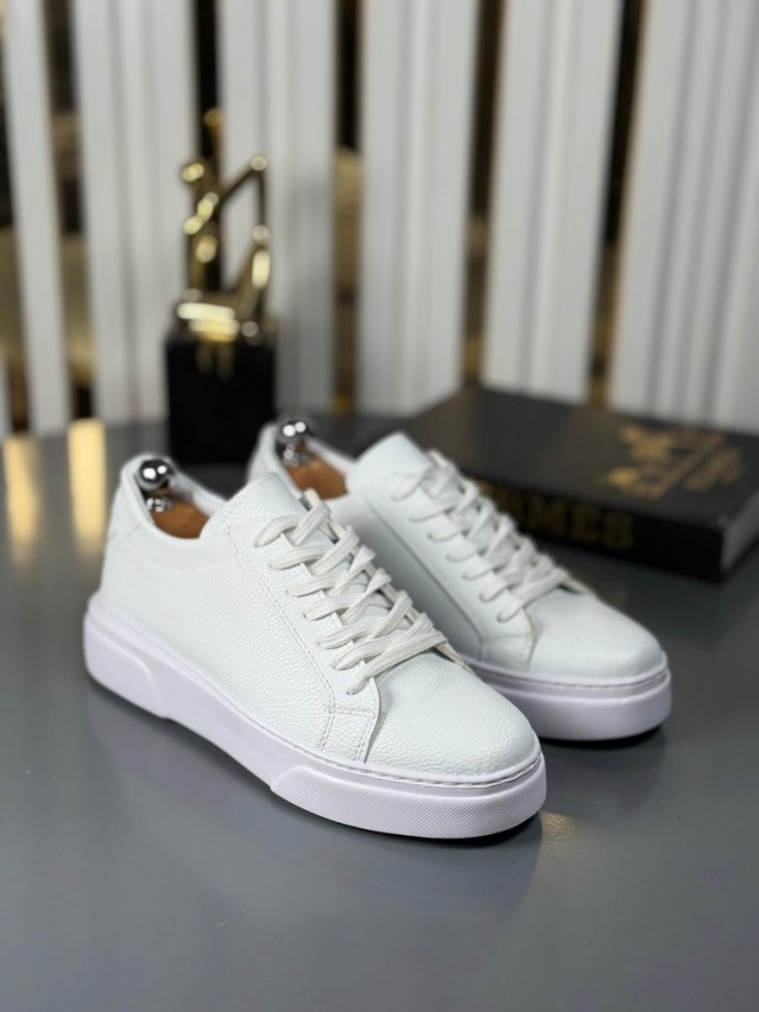  YENİ SEZON CASUAL ZRA MODEL - BEYAZ DERİ