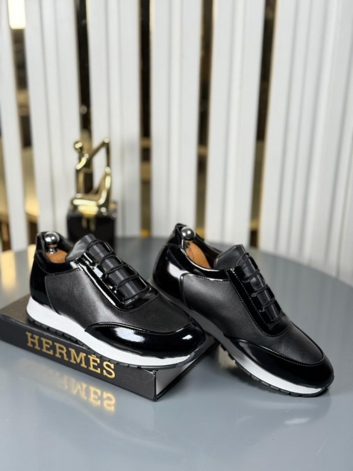  YENİ SEZON SPOR ZRA MODEL - SİYAH RUGAN VE MAT DERİ