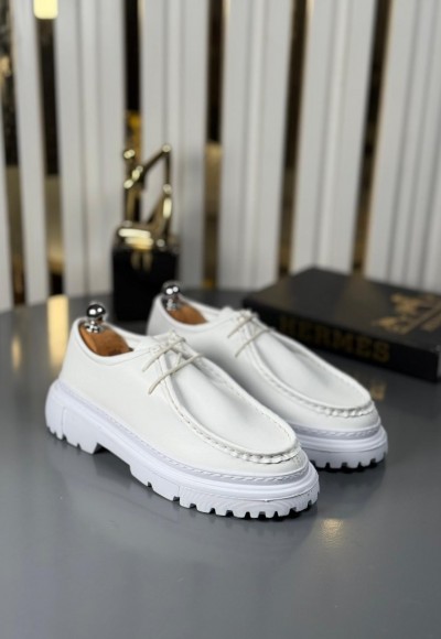  YENİ SEZON CASUAL ZRA MODEL - BEYAZ DERİ