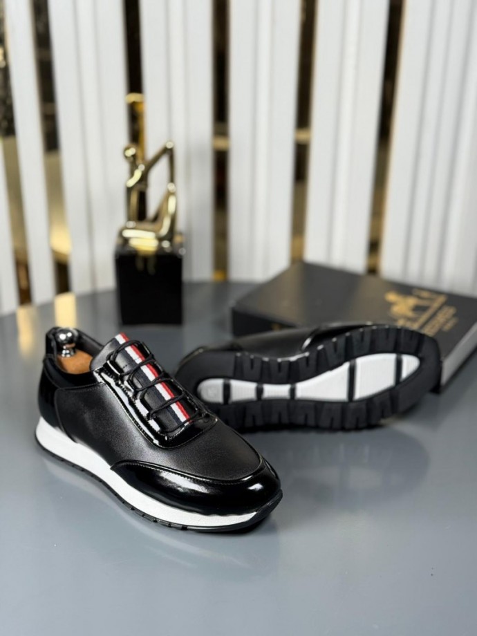  YENİ SEZON CASUAL TMY MODEL - SİYAH RUGAN VE MAT DERİ