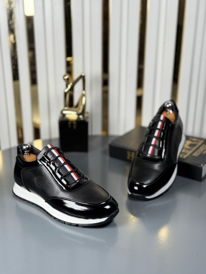  YENİ SEZON CASUAL TMY MODEL - SİYAH RUGAN VE MAT DERİ