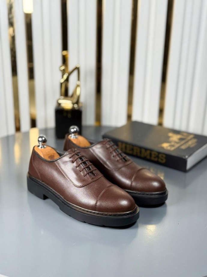 YENİ SEZON CASUAL SRAR MODEL - KAHVERENGİ MAT DERİ