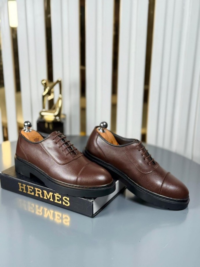 YENİ SEZON CASUAL SRAR MODEL - KAHVERENGİ MAT DERİ