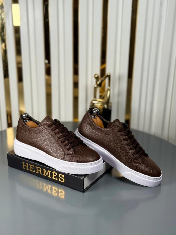  YENİ SEZON CASUAL ZRA MODEL - KAHVERENGİ DERİ